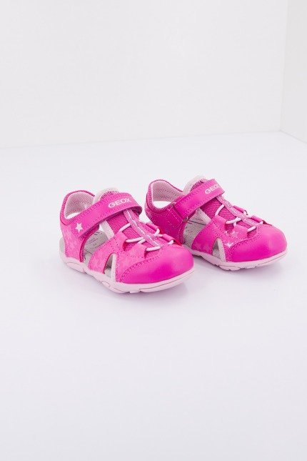 GEOX B SANDAL AGASIM GIRL en color ROSA (2)
