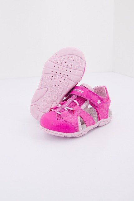 GEOX B SANDAL AGASIM GIRL en color ROSA (3)