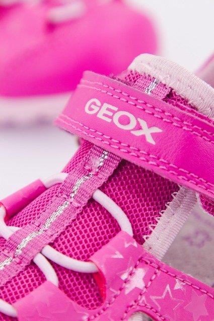 GEOX B SANDAL AGASIM GIRL en color ROSA (4)