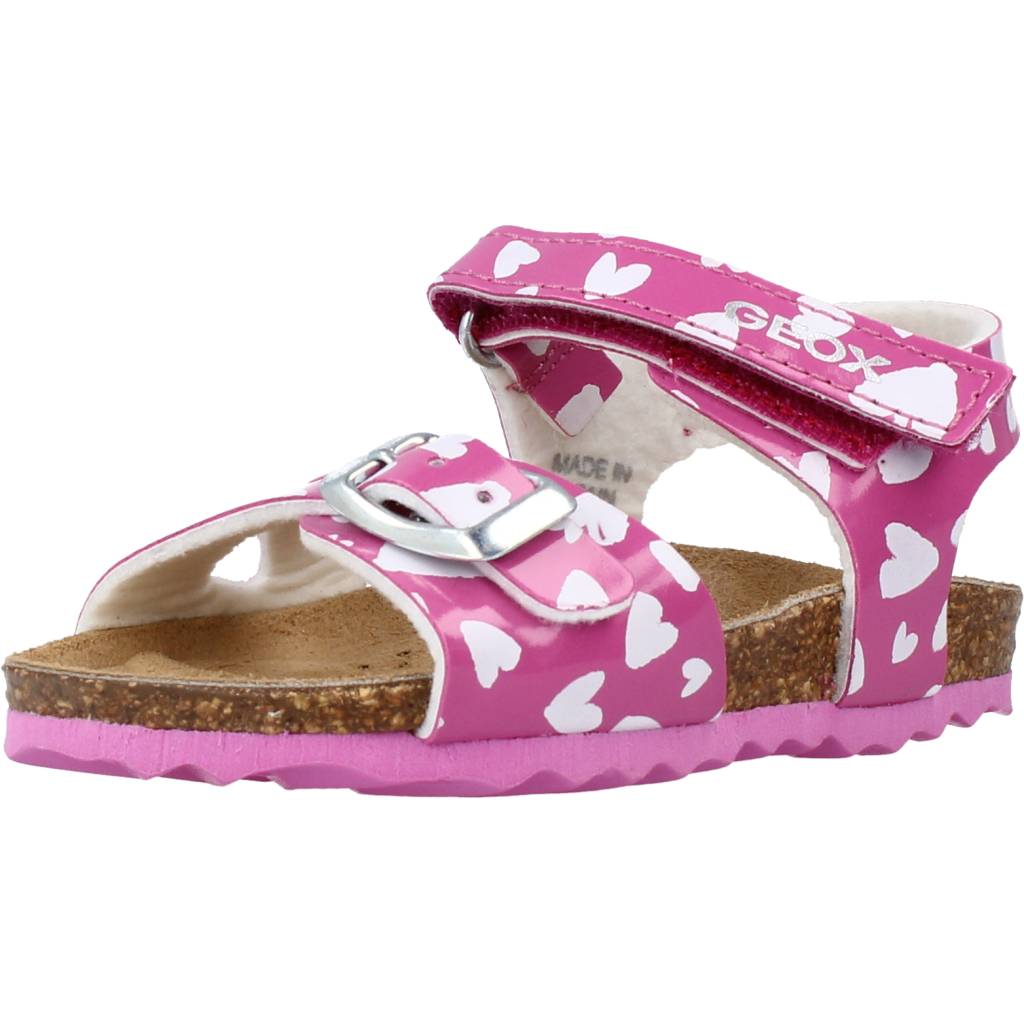 GEOX B SANDAL CHALKI GIRL en color ROJO (1)