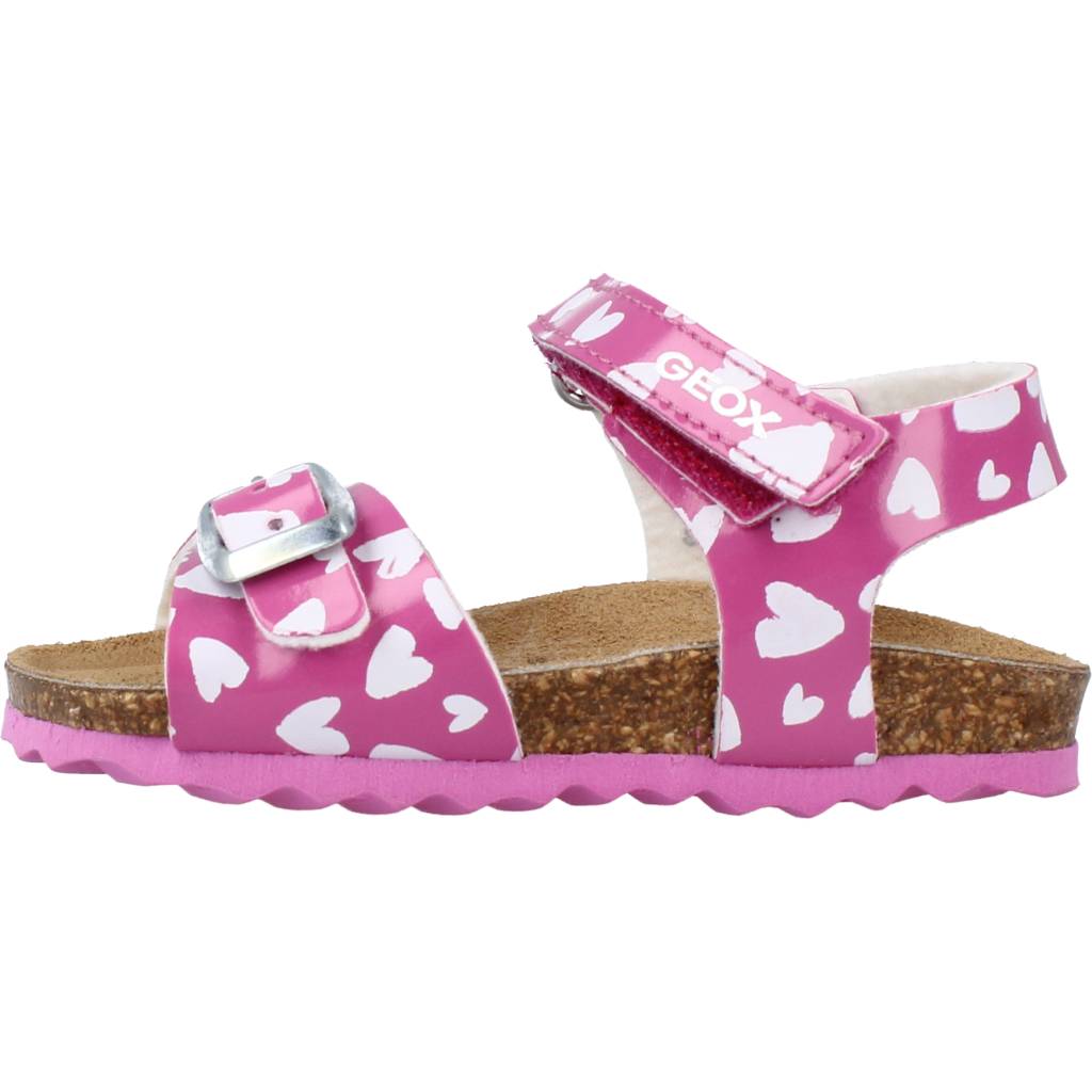 GEOX B SANDAL CHALKI GIRL en color ROJO (2)