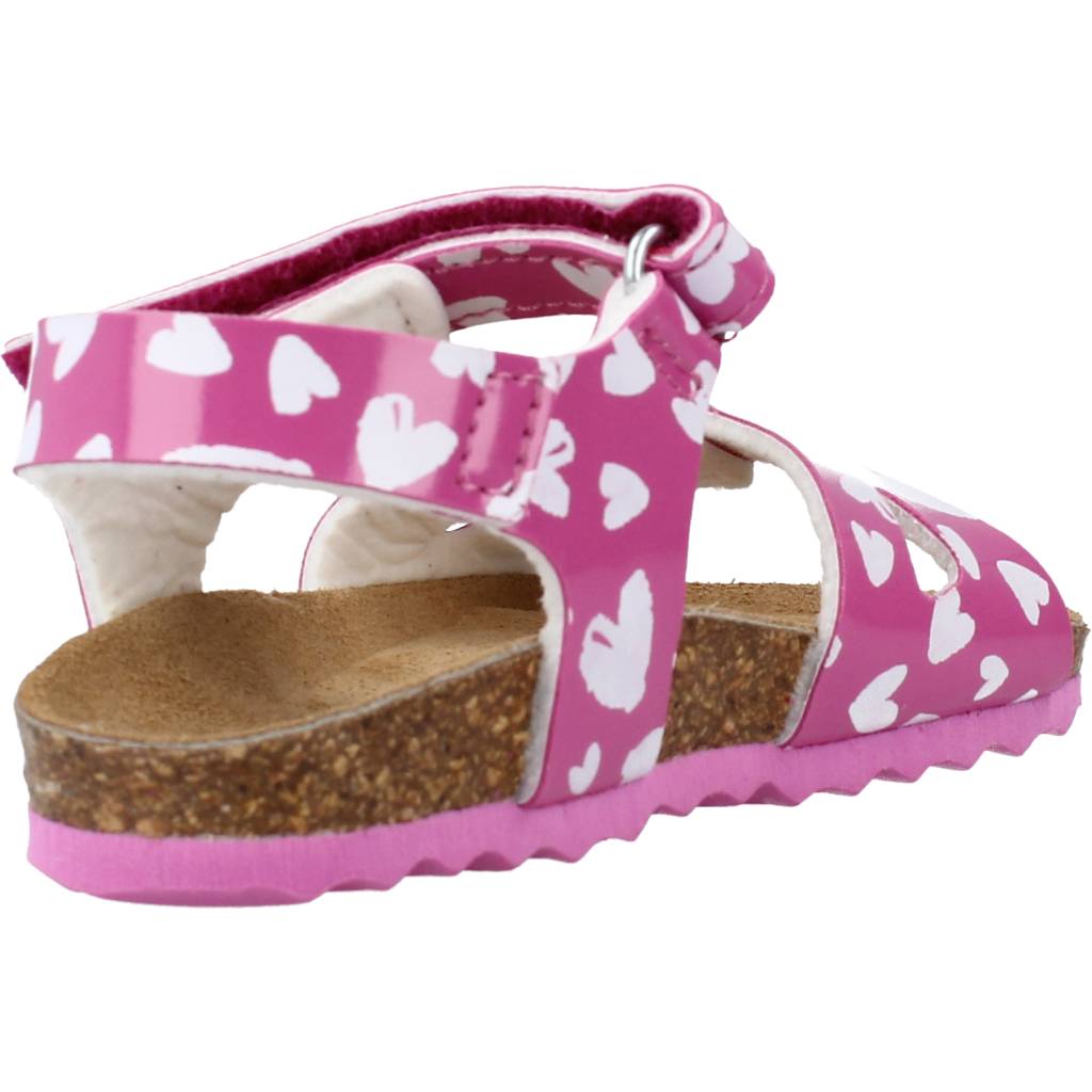 GEOX B SANDAL CHALKI GIRL en color ROJO (3)