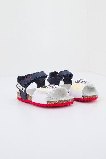 GEOX B SANDAL CHALKI BOY en color BLANCO (1)