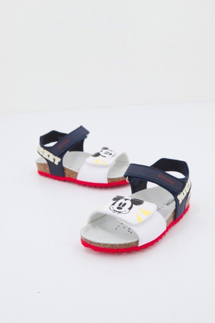 GEOX B SANDAL CHALKI BOY en color BLANCO (2)