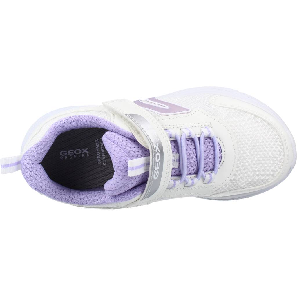 GEOX J SPRINTYE GIRL C en color BLANCO (7)
