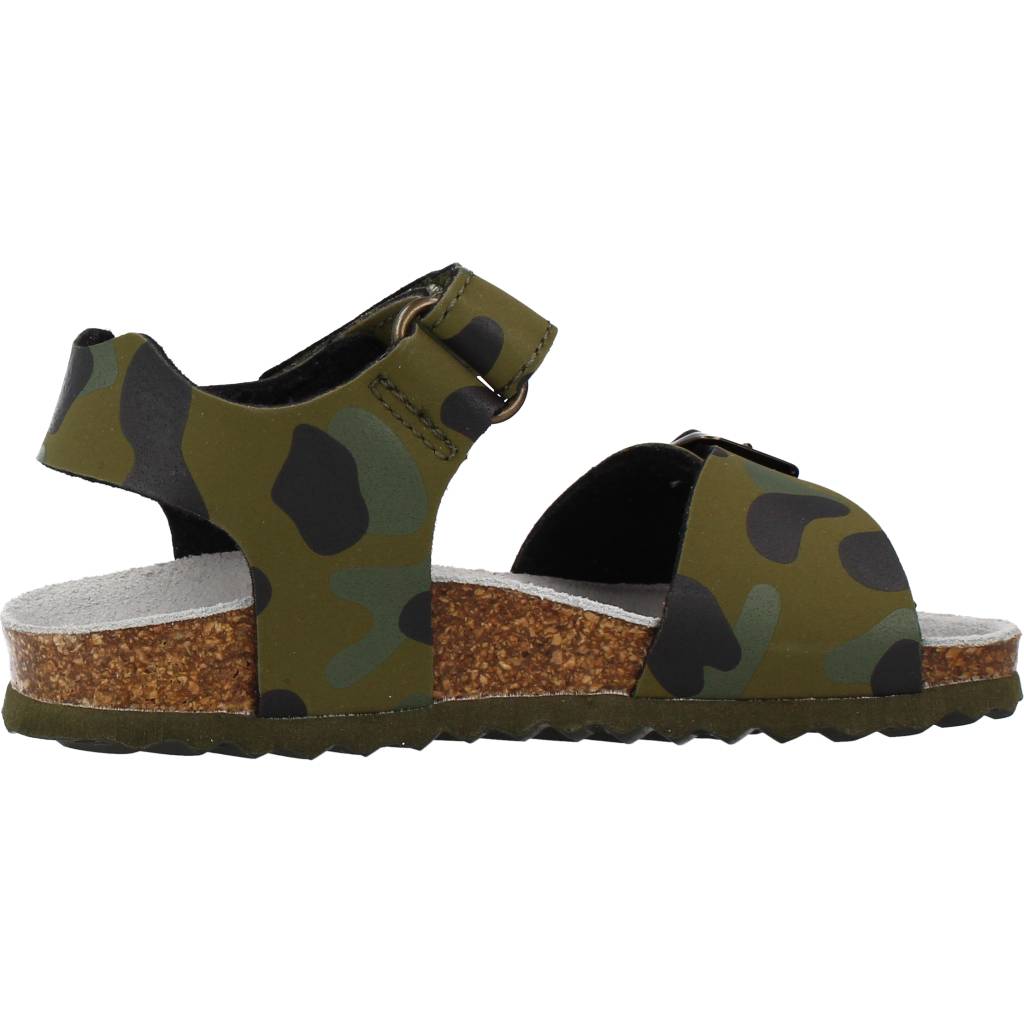 GEOX B SANDAL CHALKI BOY en color VERDE (4)
