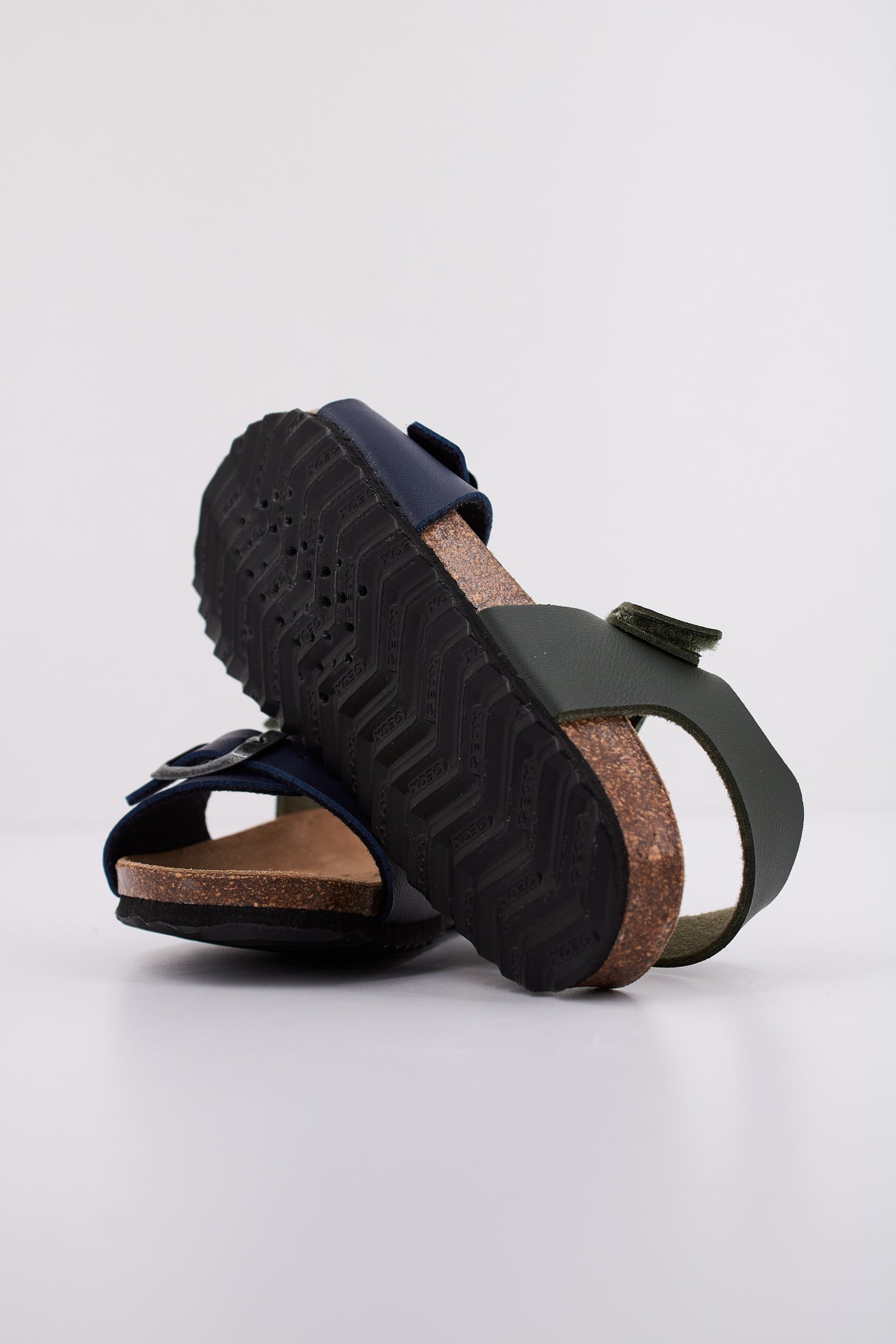 GEOX B SANDAL CHALKI BOY en color AZUL (5)