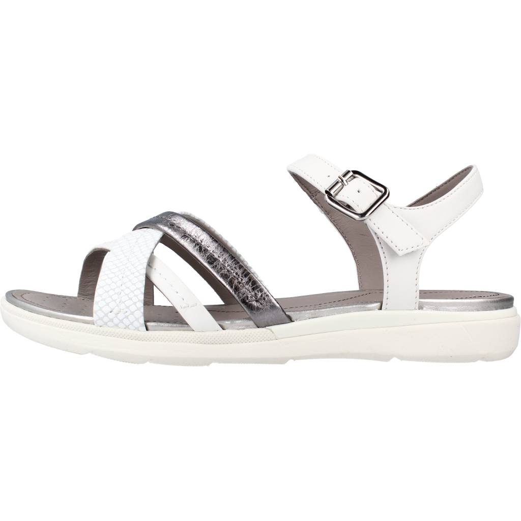 GEOX D SANDAL HIVER A en color BLANCO (2)
