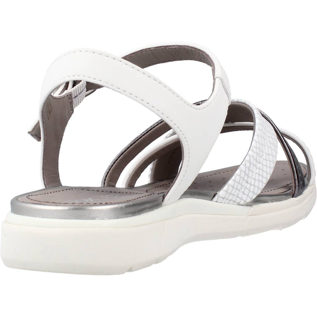 GEOX D SANDAL HIVER A en color BLANCO (3)