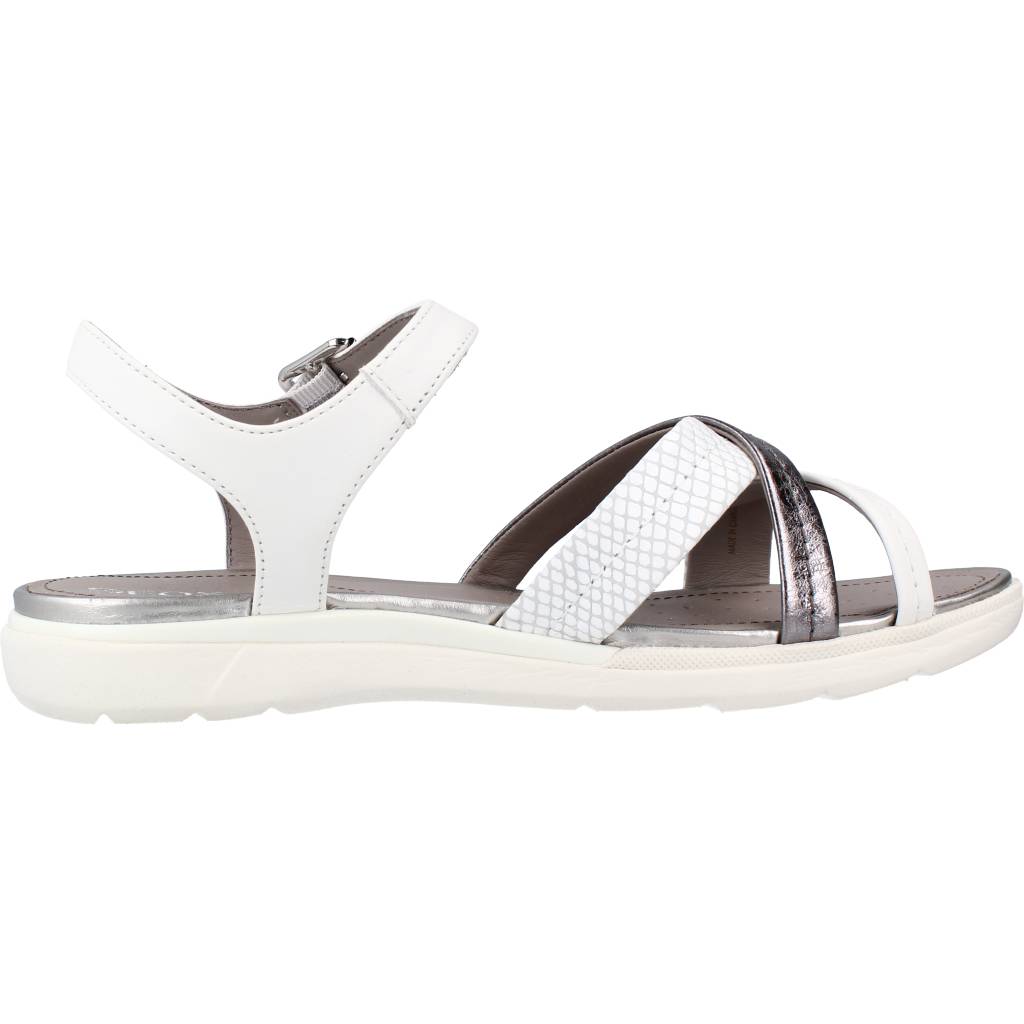 GEOX D SANDAL HIVER A en color BLANCO (4)