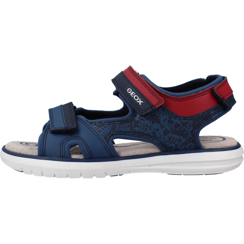GEOX J SANDAL MARATEA BOY en color AZUL (2)