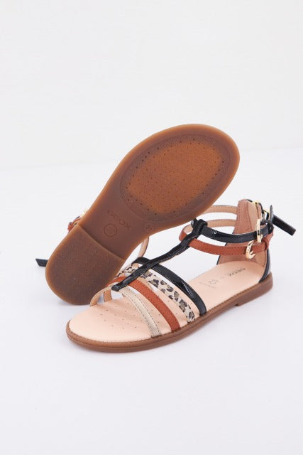 GEOX J SANDAL KARLY GIRL en color MARRON (2)