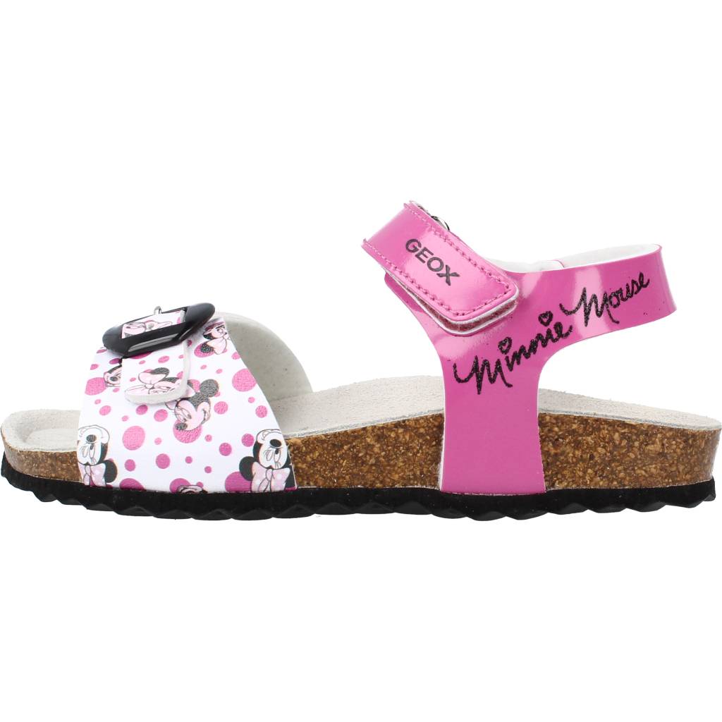 GEOX B SANDAL CHALKI GIRL en color ROSA (2)
