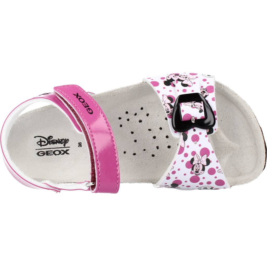 GEOX B SANDAL CHALKI GIRL en color ROSA (7)