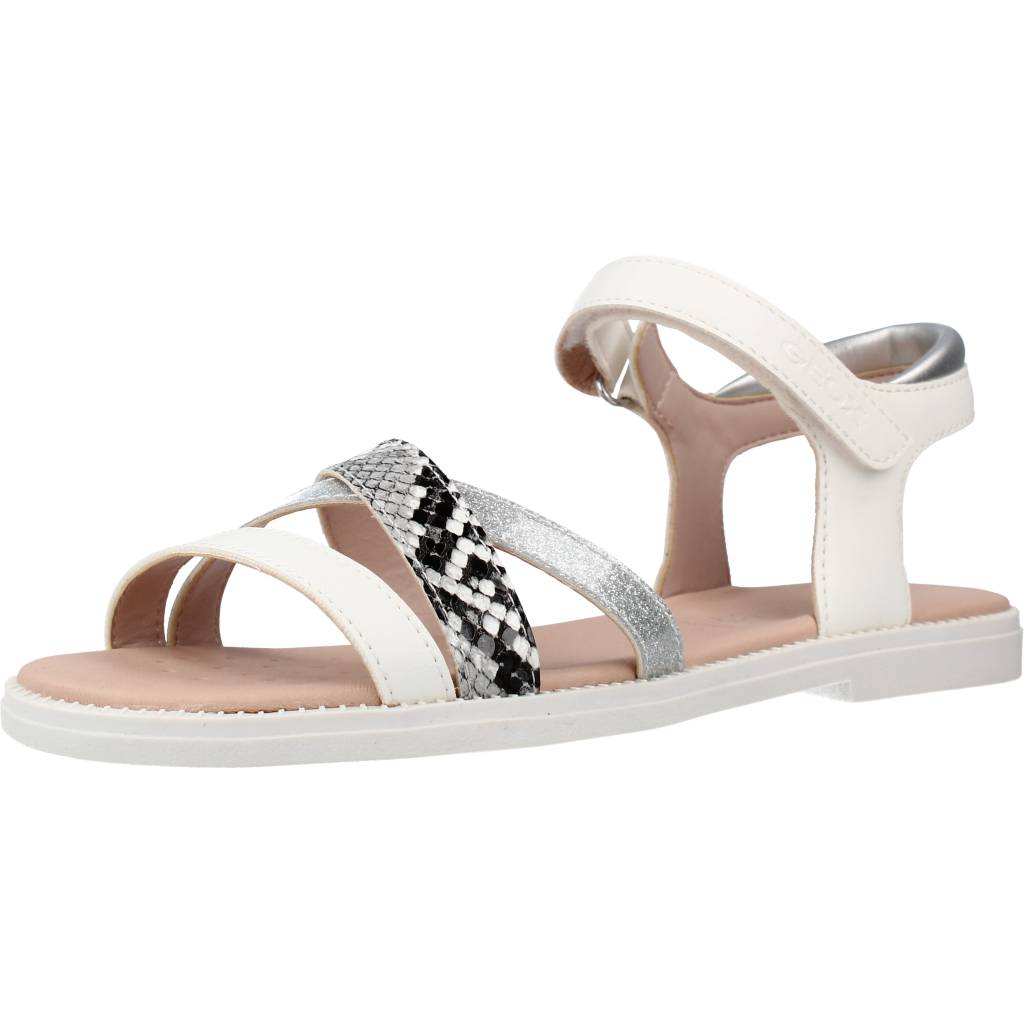 GEOX J SANDAL KARLY GIRL en color BLANCO (1)
