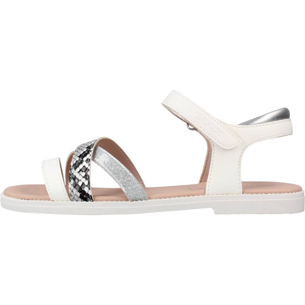 GEOX J SANDAL KARLY GIRL en color BLANCO (2)