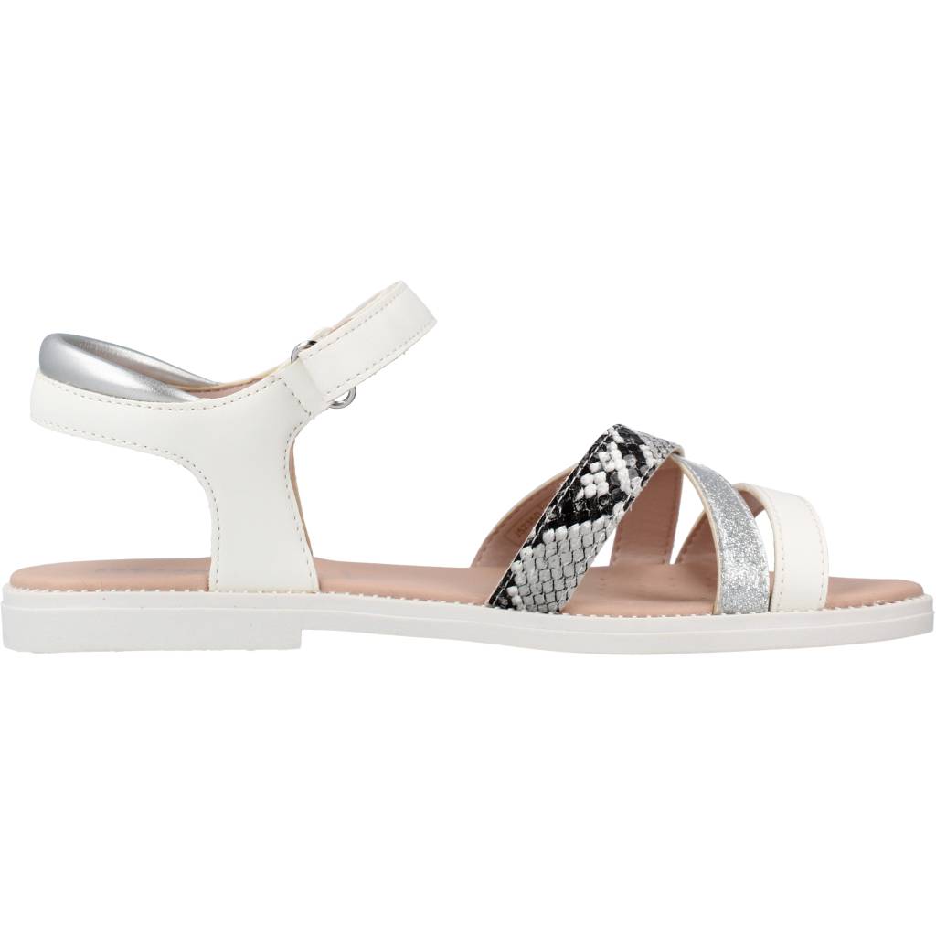 GEOX J SANDAL KARLY GIRL en color BLANCO (4)