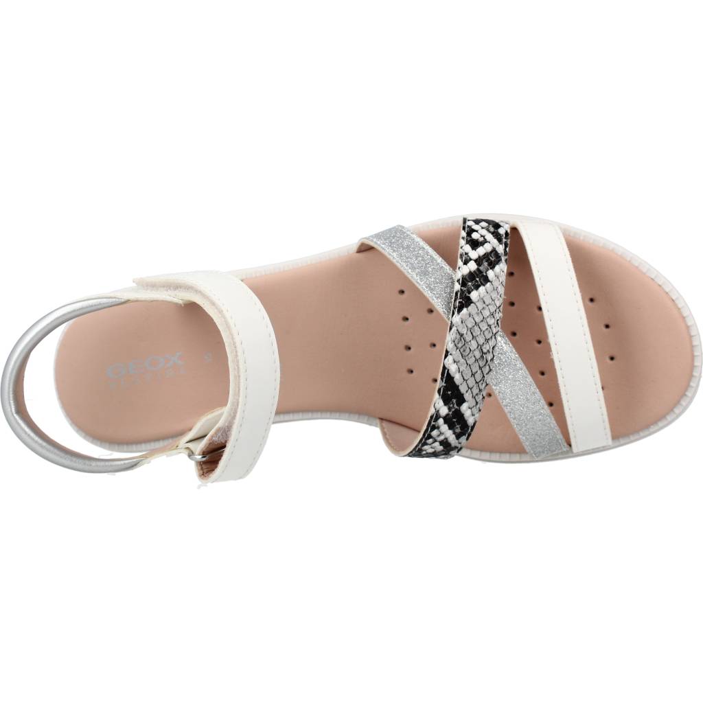 GEOX J SANDAL KARLY GIRL en color BLANCO (7)