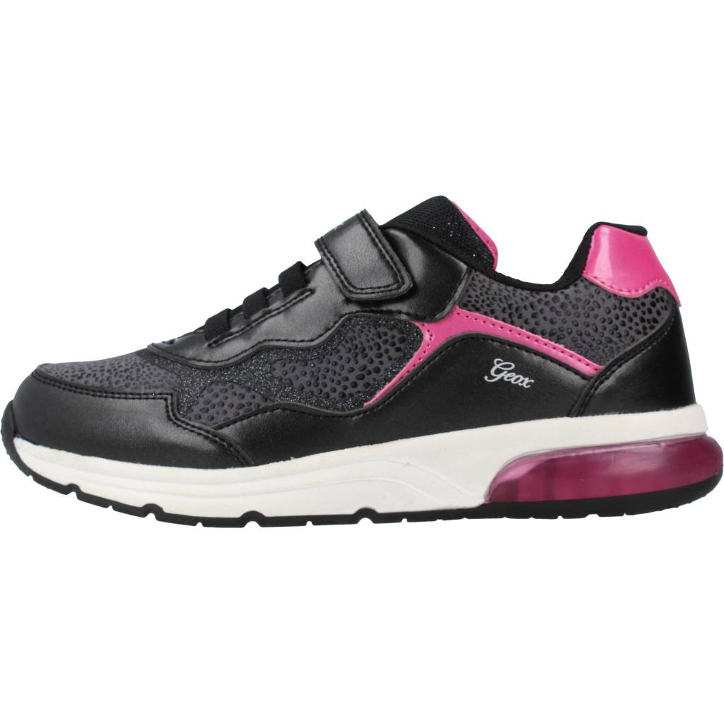 GEOX J SPACECLUB GIRL C en color NEGRO (2)