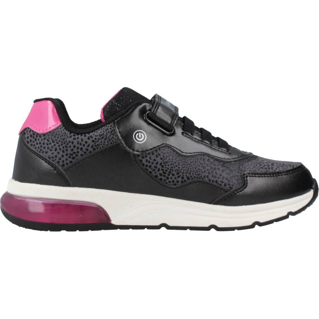 GEOX J SPACECLUB GIRL C en color NEGRO (4)