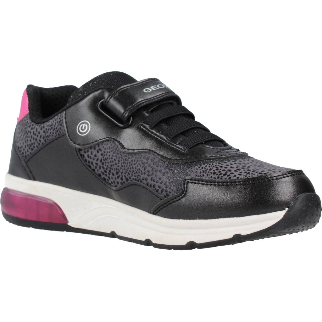 GEOX J SPACECLUB GIRL C en color NEGRO (5)