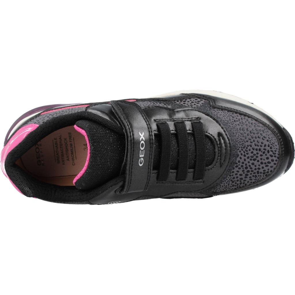 GEOX J SPACECLUB GIRL C en color NEGRO (7)