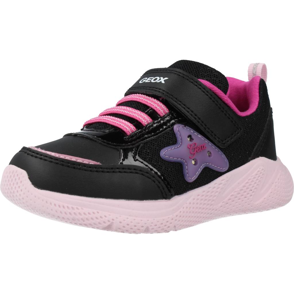 GEOX B SPRINTYE GIRL D en color NEGRO (1)