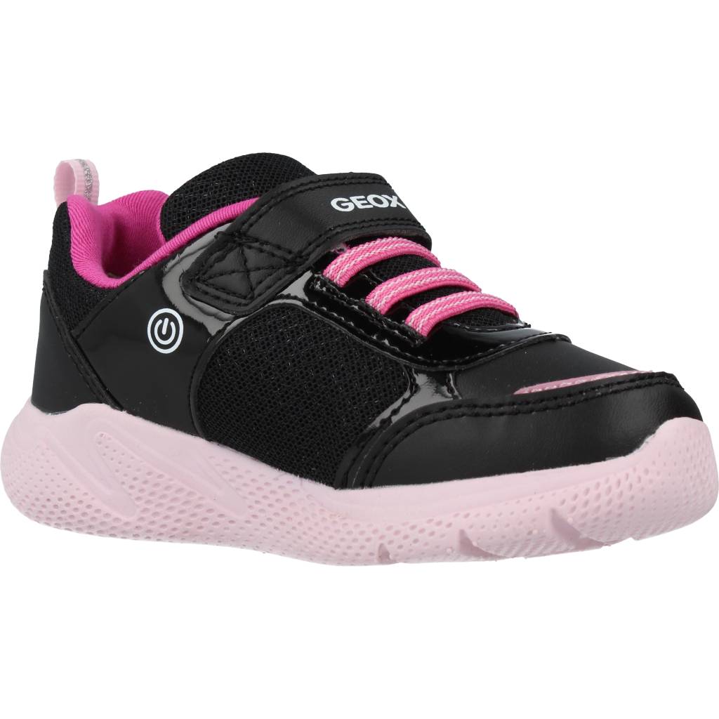 GEOX B SPRINTYE GIRL D en color NEGRO (5)
