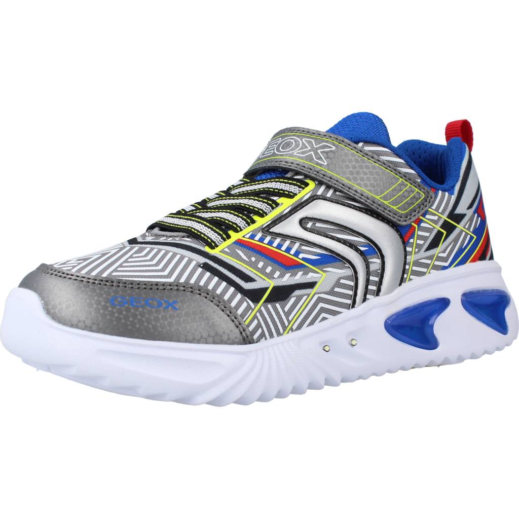 GEOX J ASSISTER BOY A en color PLATA (1)
