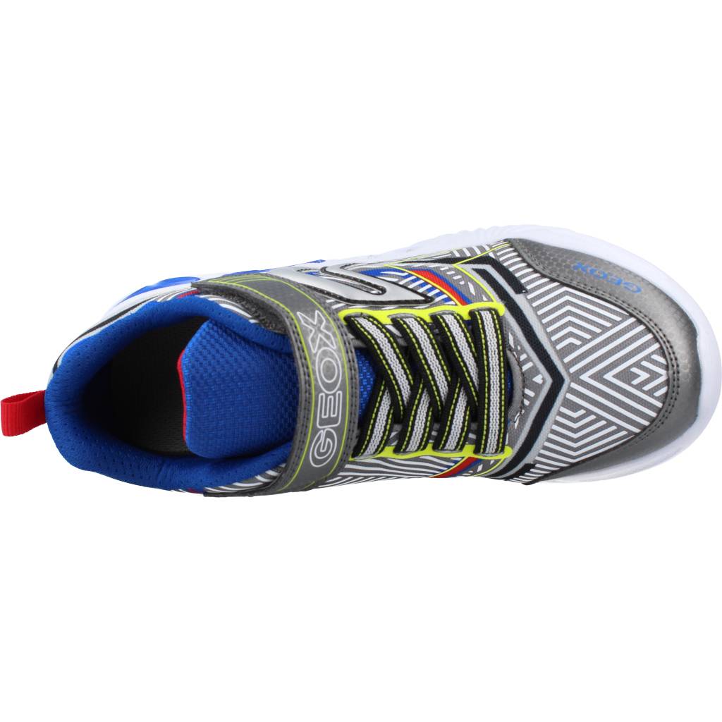GEOX J ASSISTER BOY A en color PLATA (7)