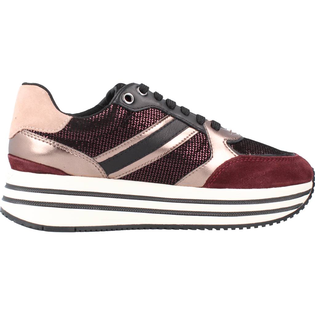 GEOX D KENCY B en color BURDEOS (4)