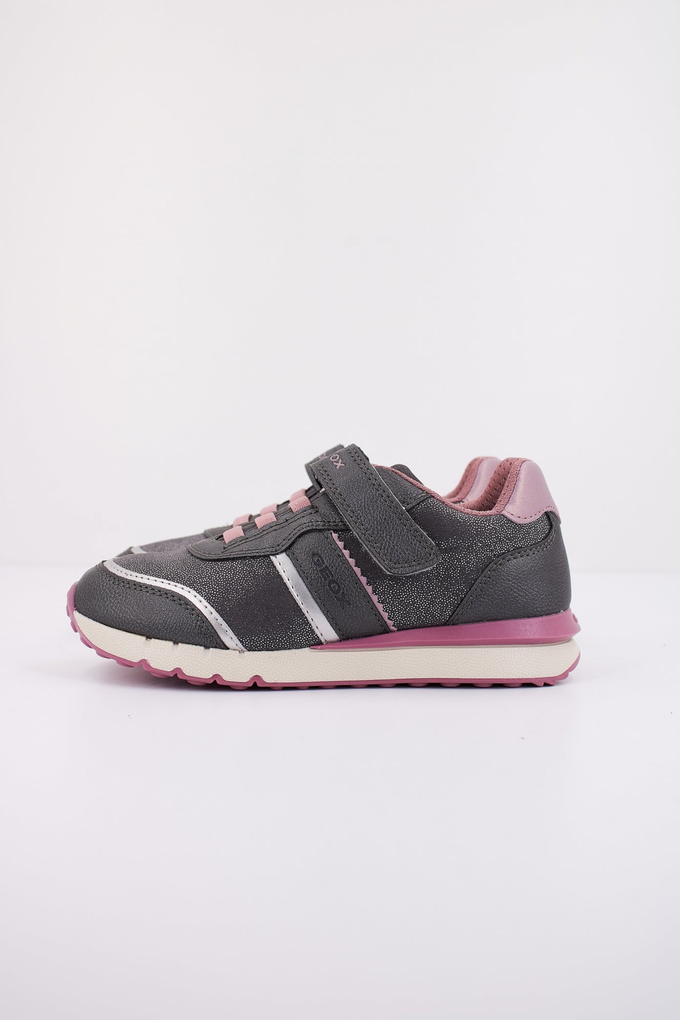 GEOX J FASTICS GIRL en color GRIS (1)