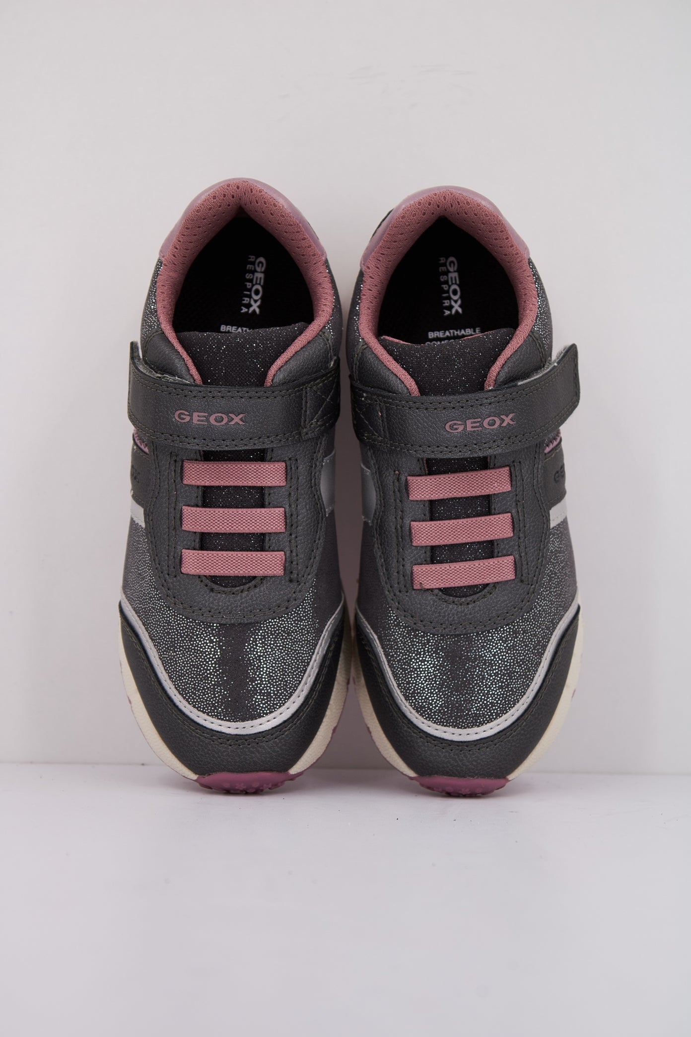GEOX J FASTICS GIRL en color GRIS (3)