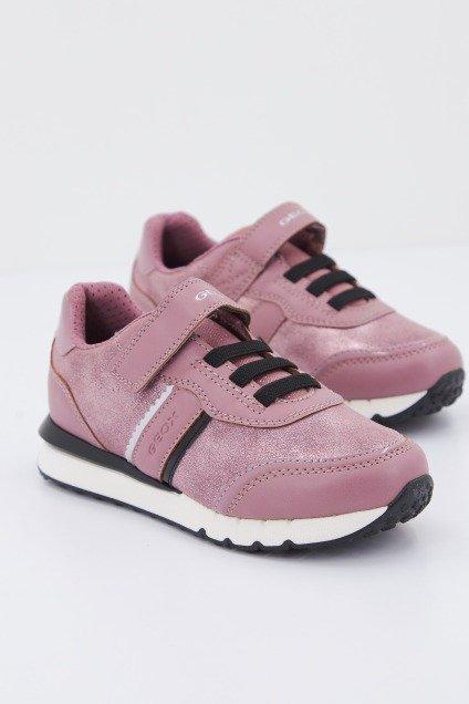 GEOX J FASTICS GIRL B en color ROSA (2)