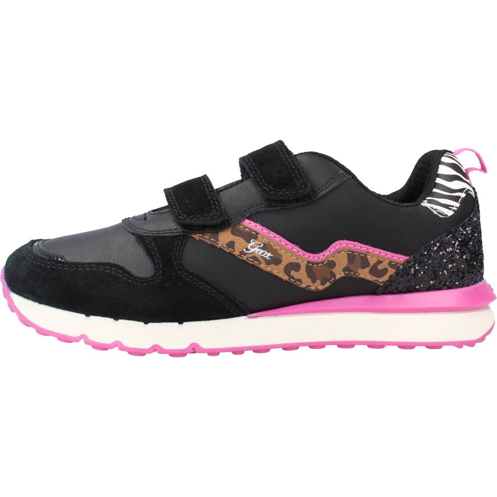 GEOX J FASTICS GIRL C en color NEGRO (2)