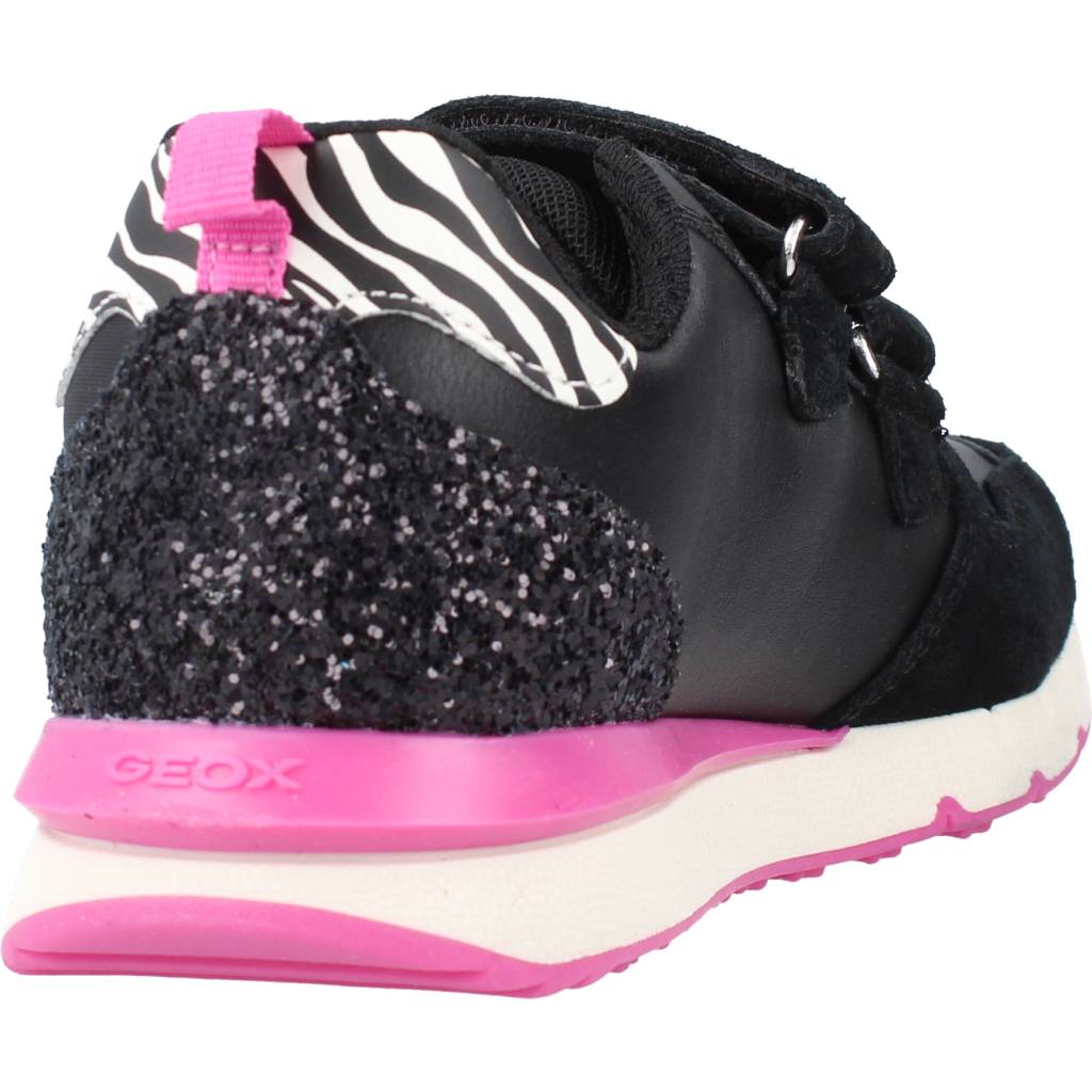 GEOX J FASTICS GIRL C en color NEGRO (3)