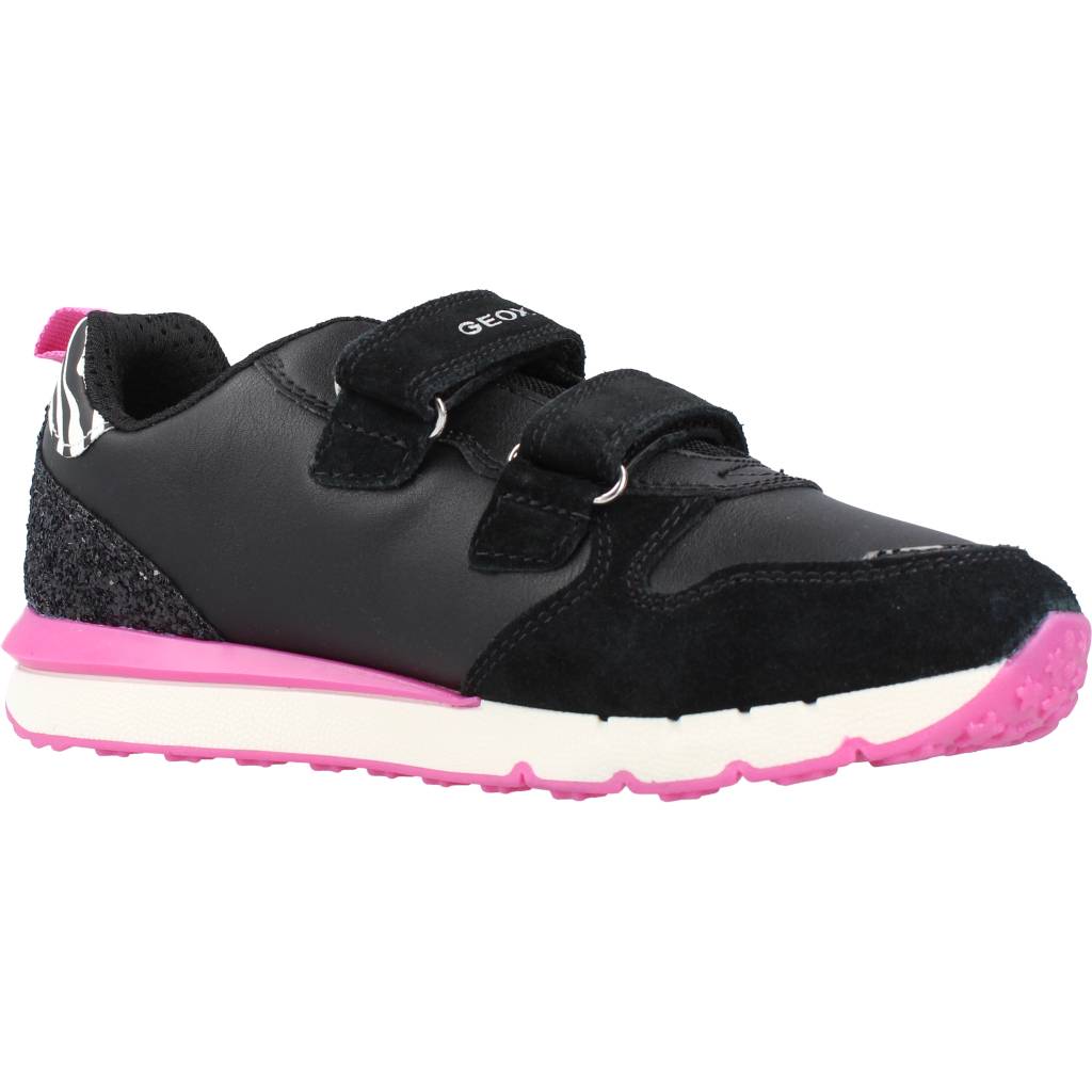 GEOX J FASTICS GIRL C en color NEGRO (5)
