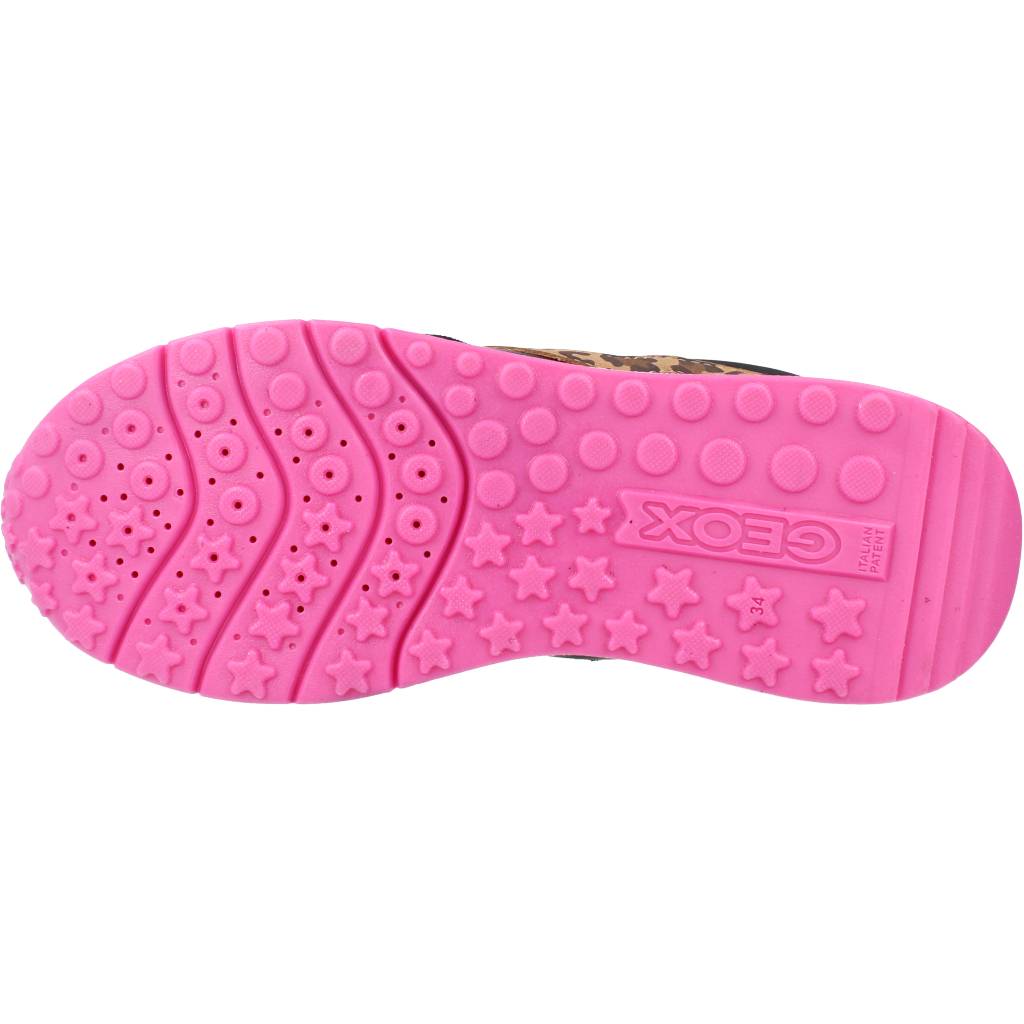 GEOX J FASTICS GIRL C en color NEGRO (6)