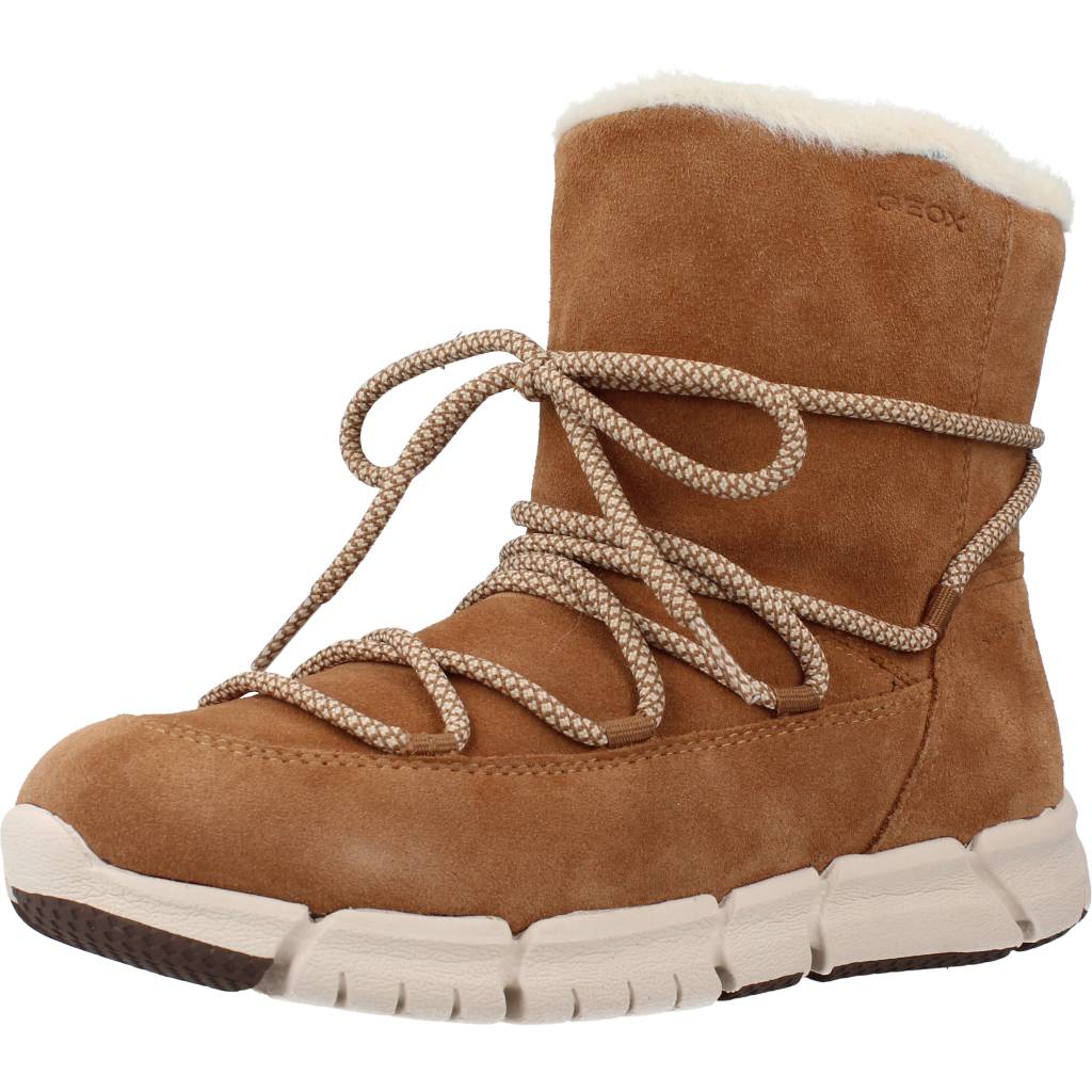 GEOX J FLEXYPER GIRL B AB en color MARRON CLARO (1)