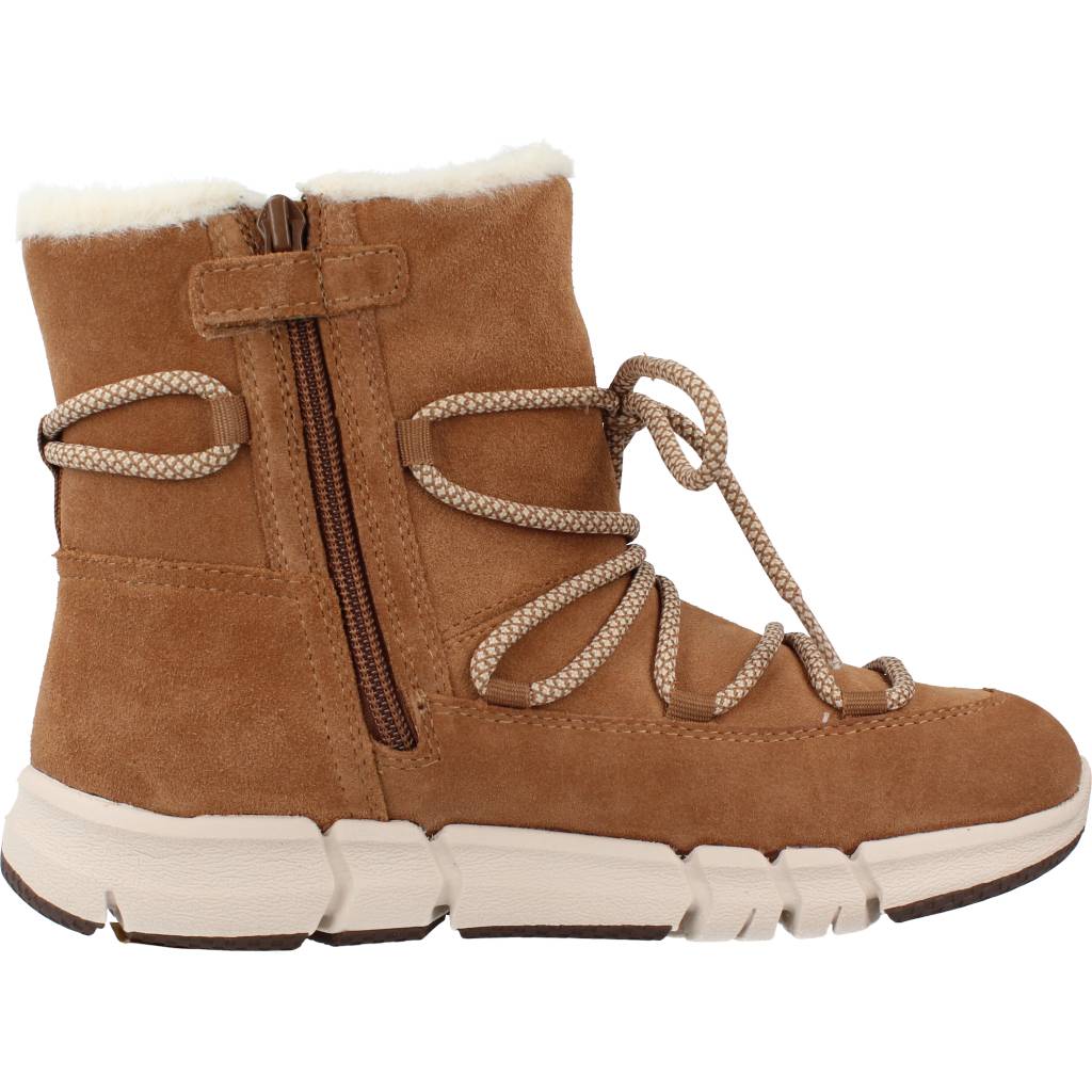 GEOX J FLEXYPER GIRL B AB en color MARRON CLARO (4)