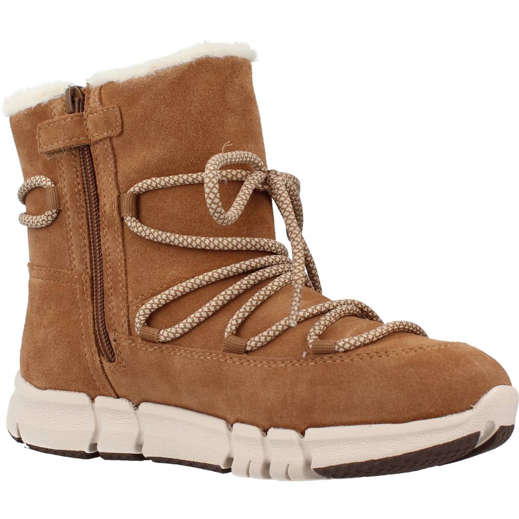 GEOX J FLEXYPER GIRL B AB en color MARRON CLARO (5)