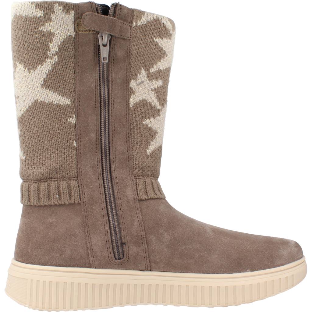 GEOX J DISCOMIX GIRL C en color MARRON (4)