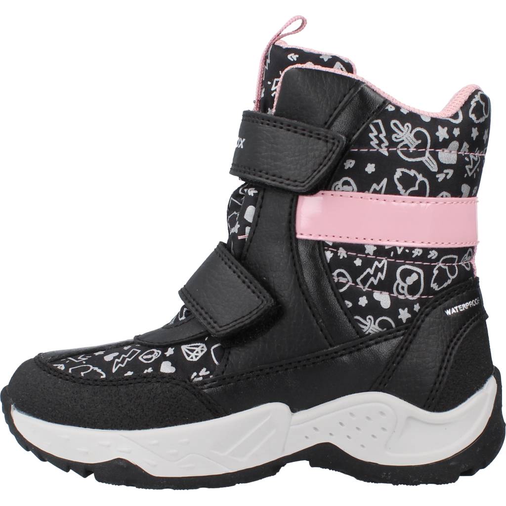 GEOX J SENTIERO GIRL B WP en color NEGRO (2)