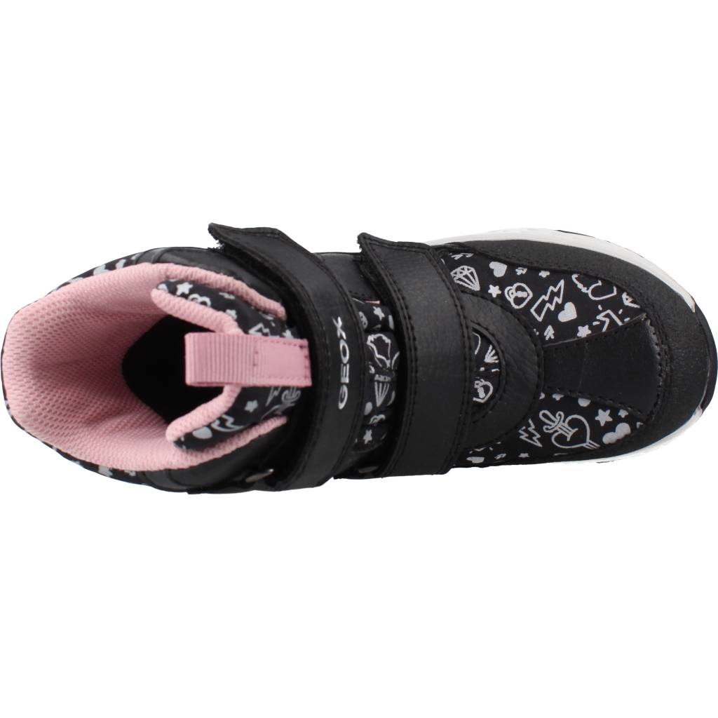 GEOX J SENTIERO GIRL B WP en color NEGRO (7)