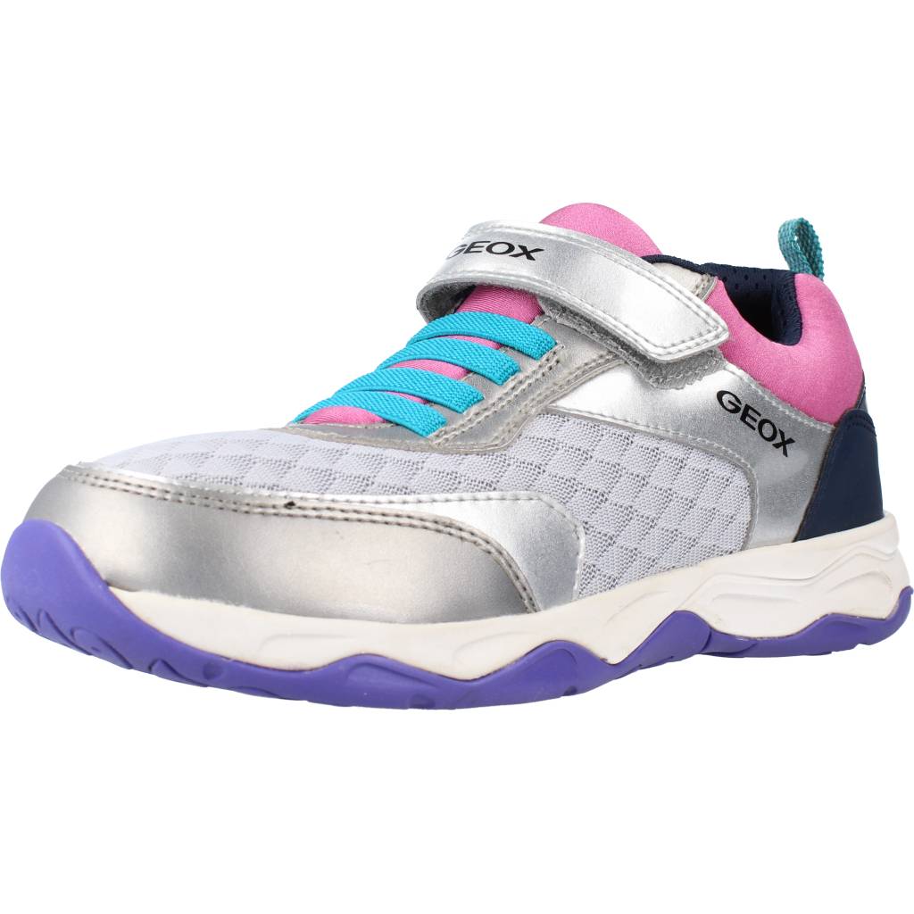 GEOX J CALCO GIRL A en color PLATA (1)
