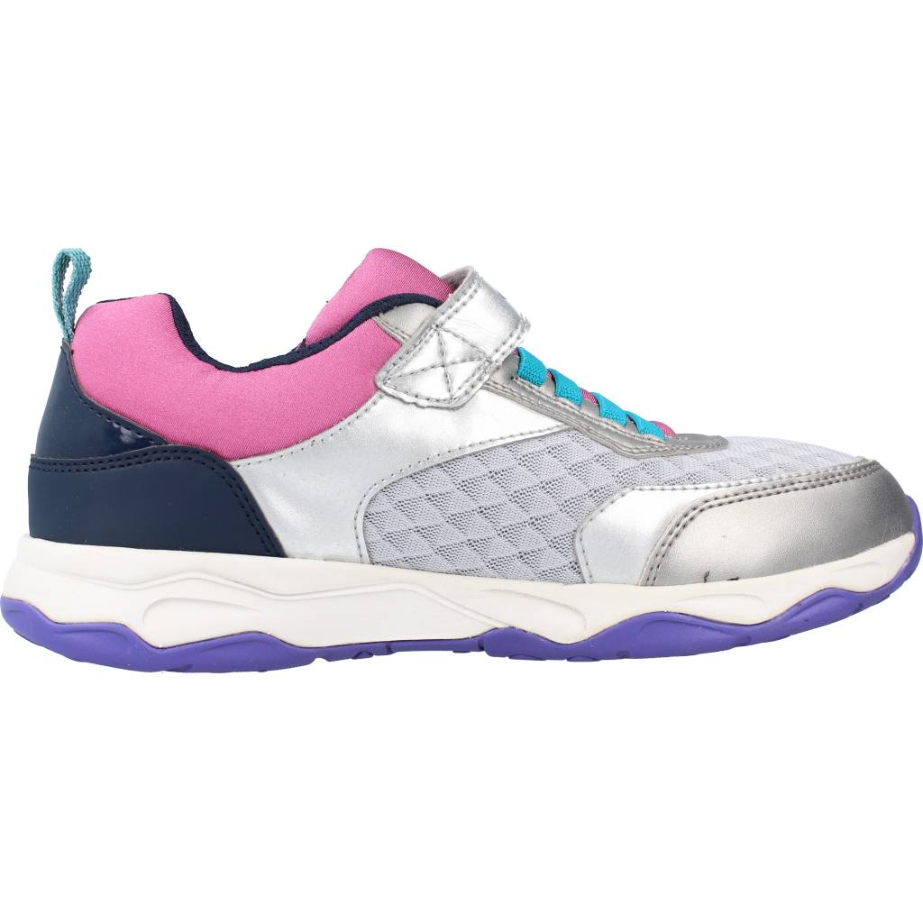 GEOX J CALCO GIRL A en color PLATA (4)