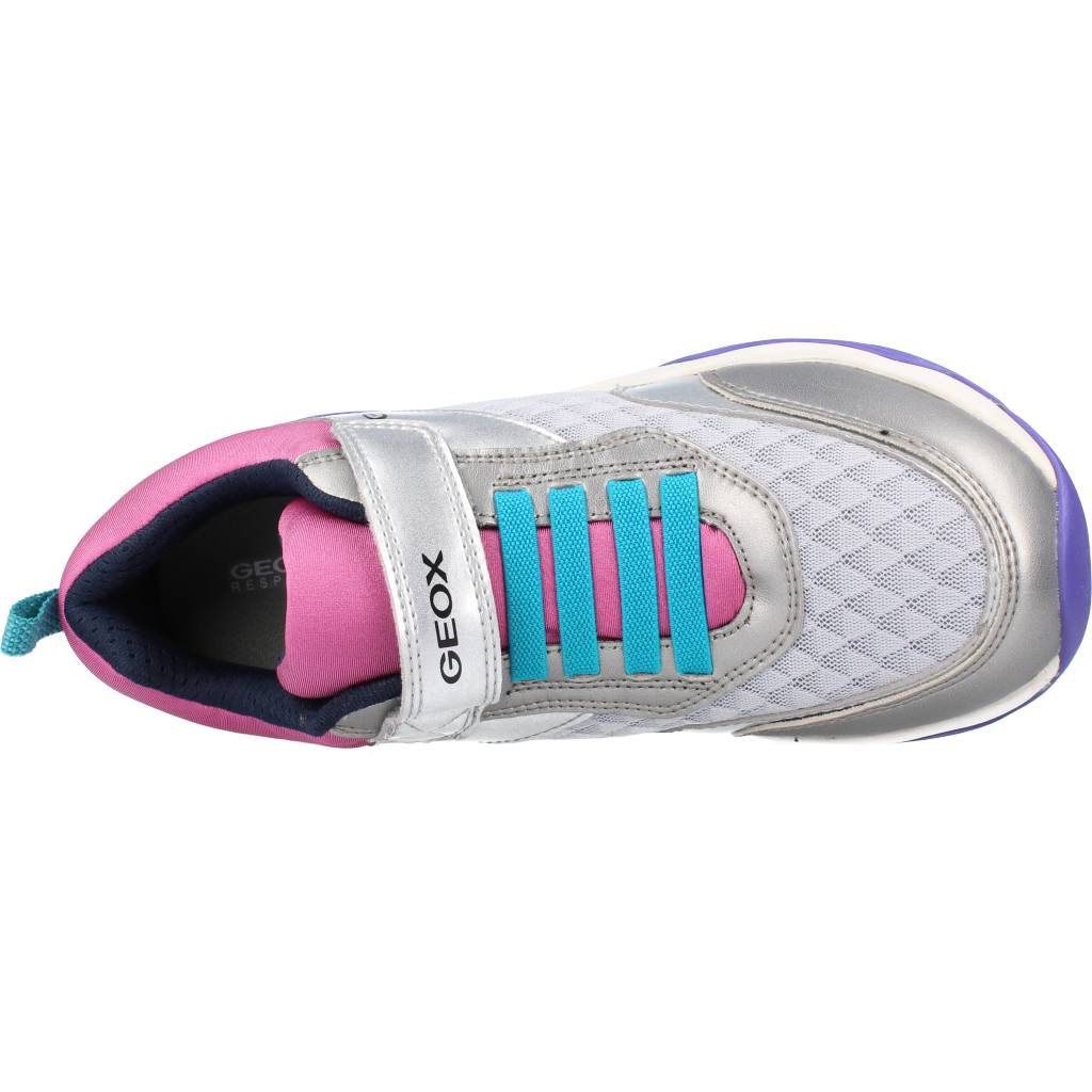 GEOX J CALCO GIRL A en color PLATA (7)