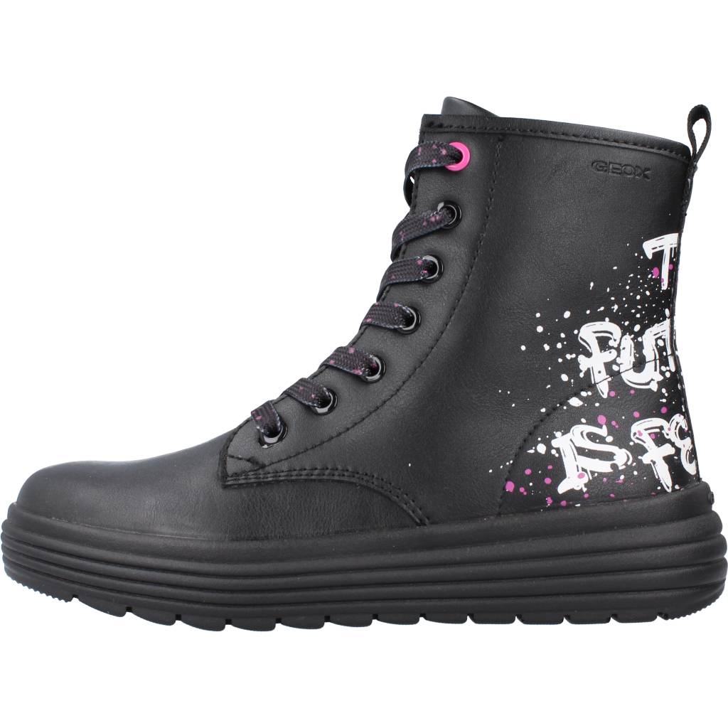 GEOX J PHAOLAE GIRL A en color NEGRO (2)