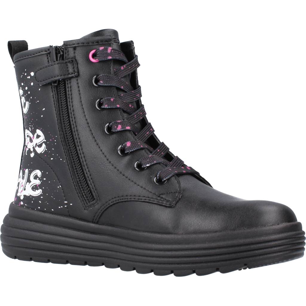 GEOX J PHAOLAE GIRL A en color NEGRO (5)