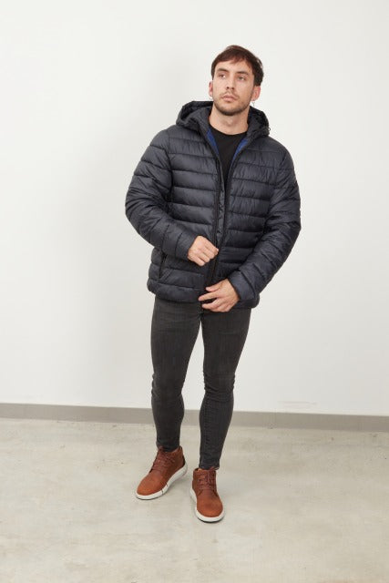 GEOX MX T M DENNIE HOOD JKT en color AZUL  (3)